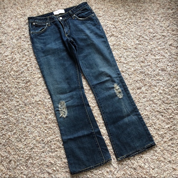 Paper Denim & Cloth Flair Distressed Jeans - Picture 5 of 6